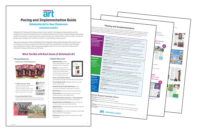 Art Pacing and Implementation Guide